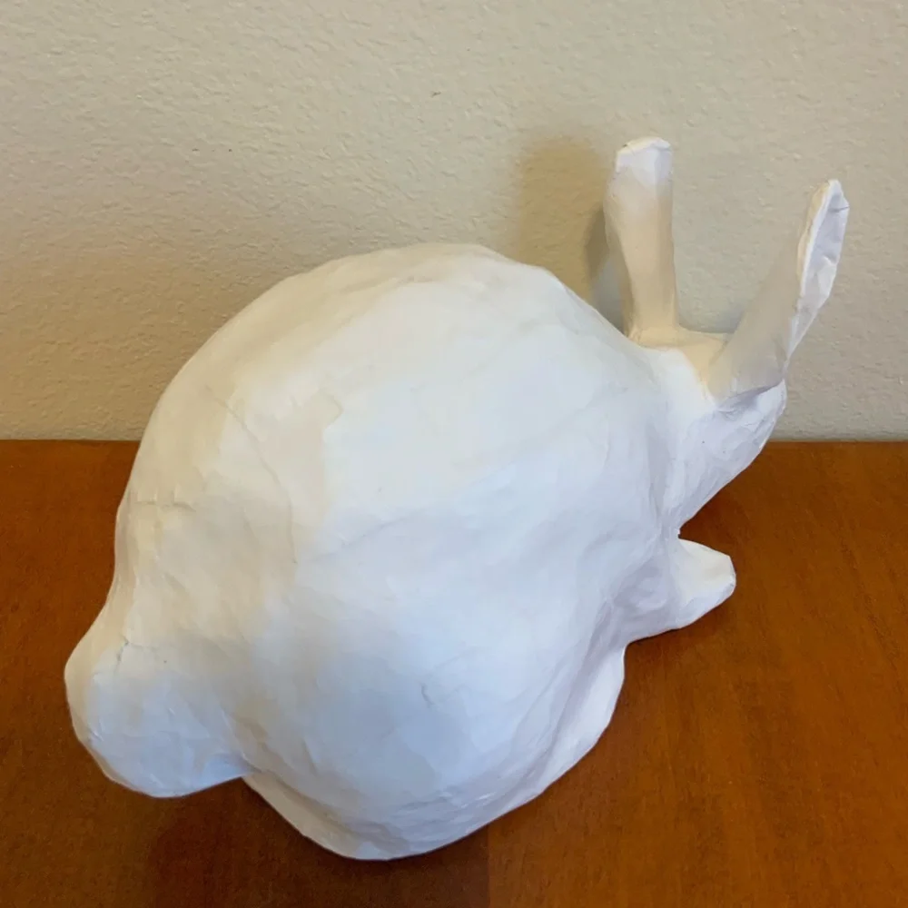 Crate & Barrel Fair-Trade Haitian Paper Mâché Rabbit Sculpture